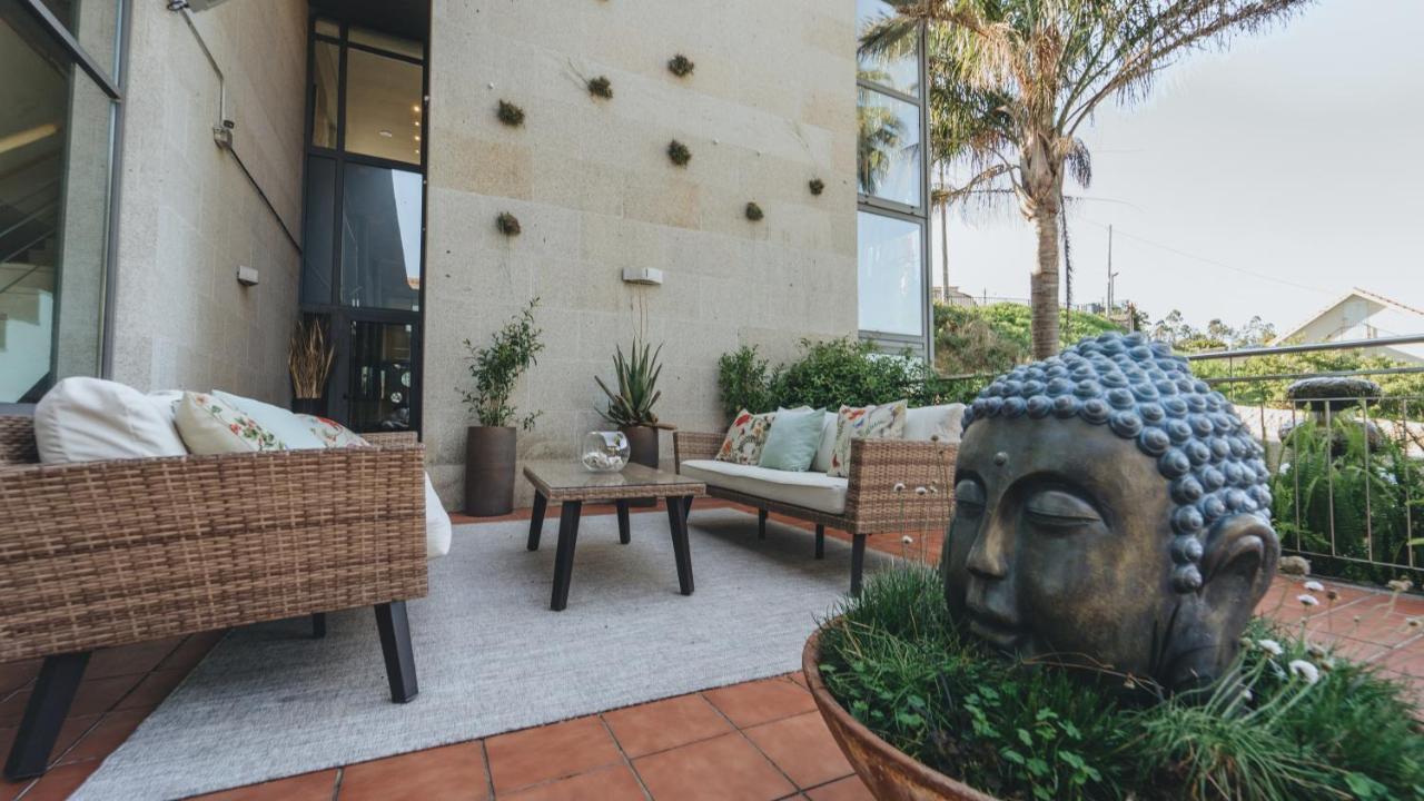 Peregrina Hotel Sanxenxo Bagian luar foto